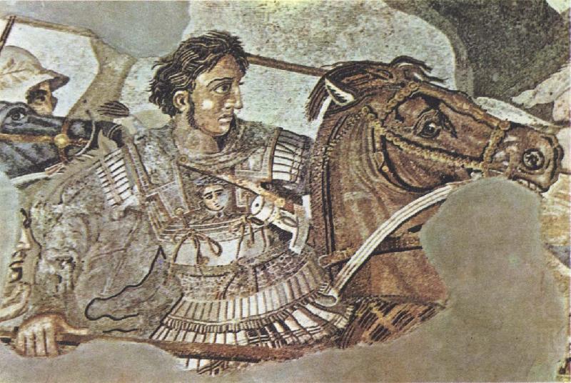 unknow artist alexander den stor i slaget vid lssos 333 fkr der han besegrade darius III china oil painting image